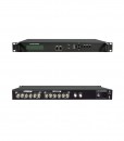 Digital Modulator, 19 Inch Rack 4 Input CVBS-SVHS-YPBPR To DVB-T MPEG2 RF In RF Out